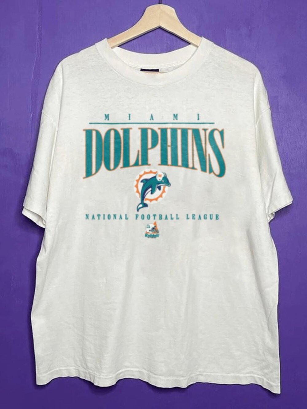 Vintage Miami Dolphins Football Shirt, Miami Dolphins NFL Men Women Shirt Tee